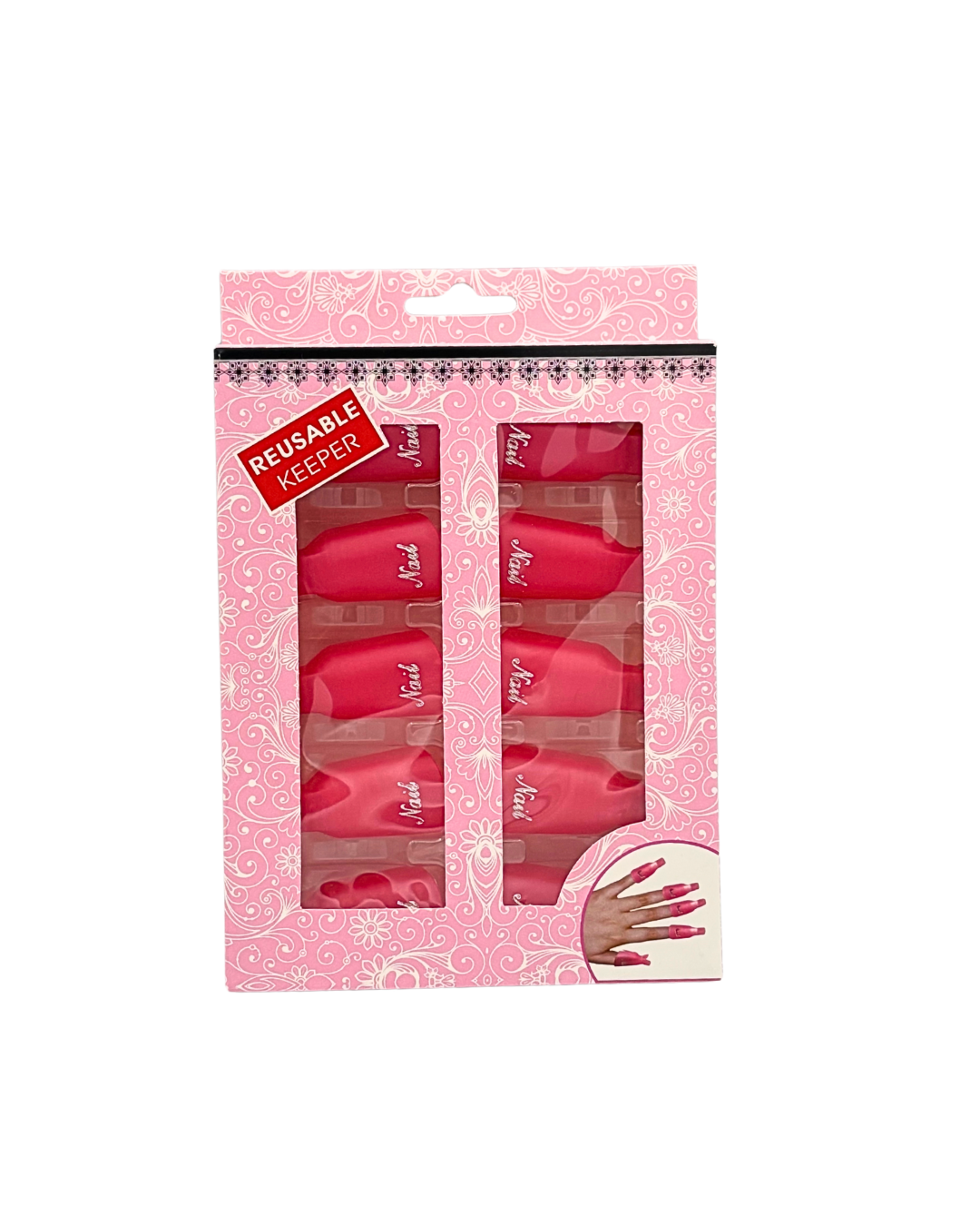 Pink Gel Polish Remover Keepers – Easy Soak-Off Process