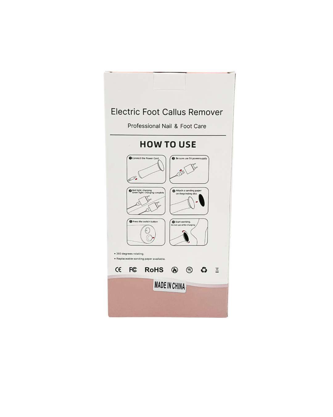 Electric Foot Callus Remover – Smooth & Soft Feet Effortless