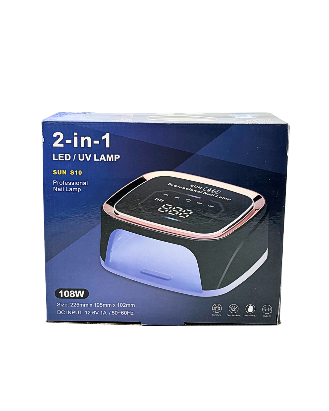 2 in 1 Sun S10 Rechargeable Gel Nail Lamp