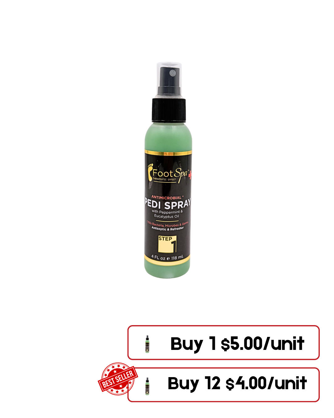 Antiseptic Pedi Spray
