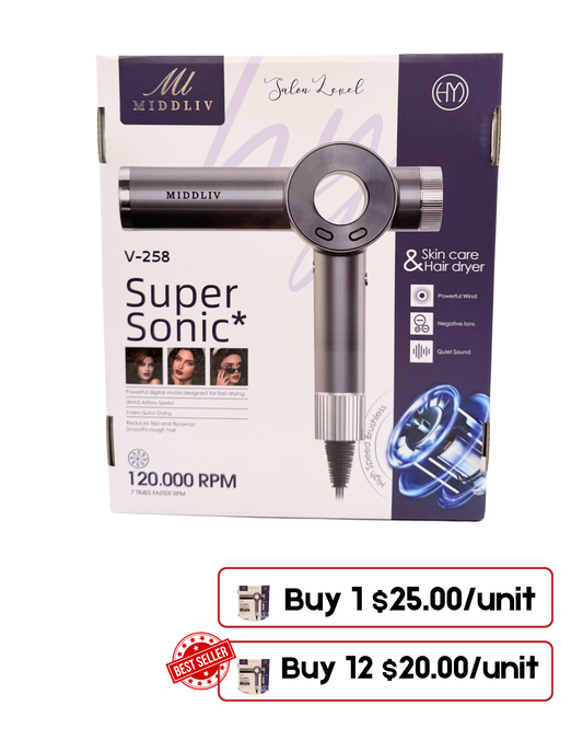 Hair Dryer with Accessories – Professional Styling Blow Dryer Kit
