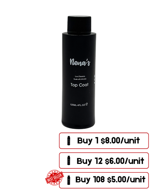 Nena's Top Coat Gel 4 Oz