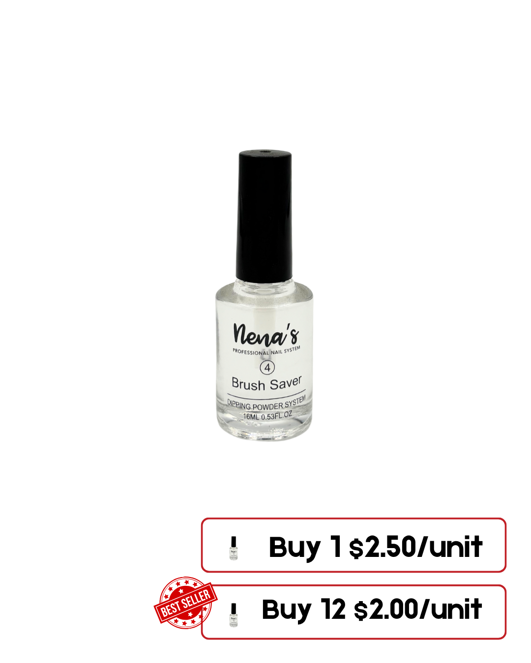 Professional Dip Nail Brush Saver