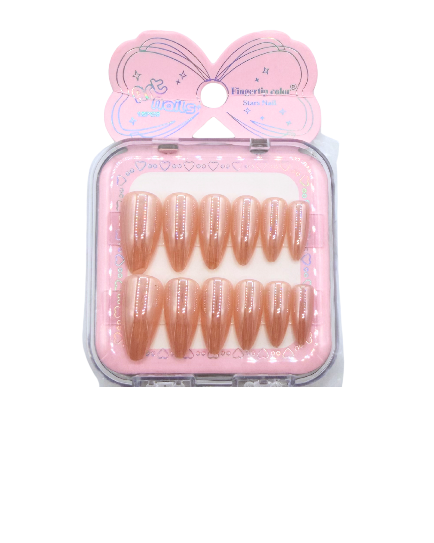 Stiletto Press-On Nails – Mirror Effect