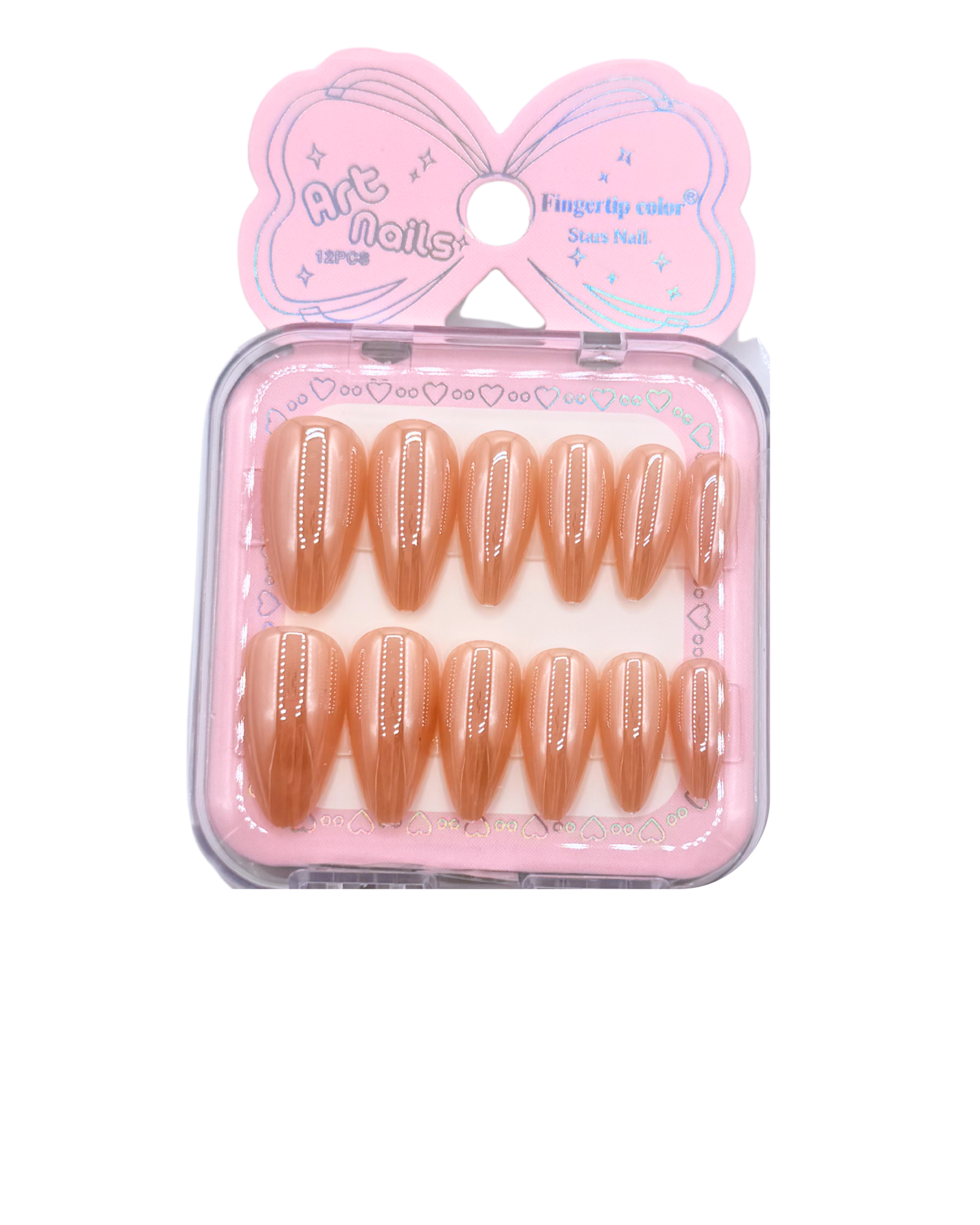 Stiletto Press-On Nails – Mirror Effect