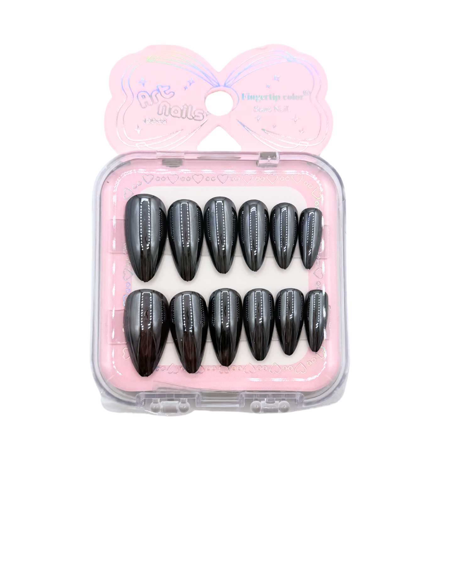 Stiletto Press-On Nails – Mirror Effect