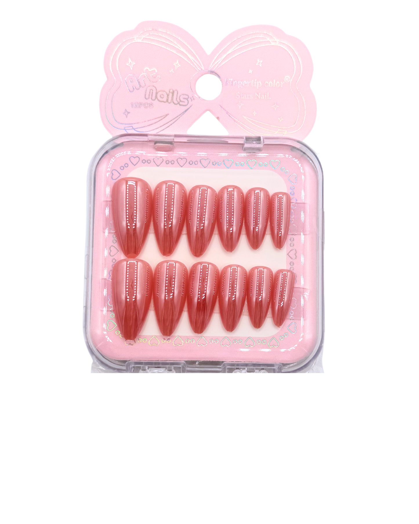 Stiletto Press-On Nails – Mirror Effect