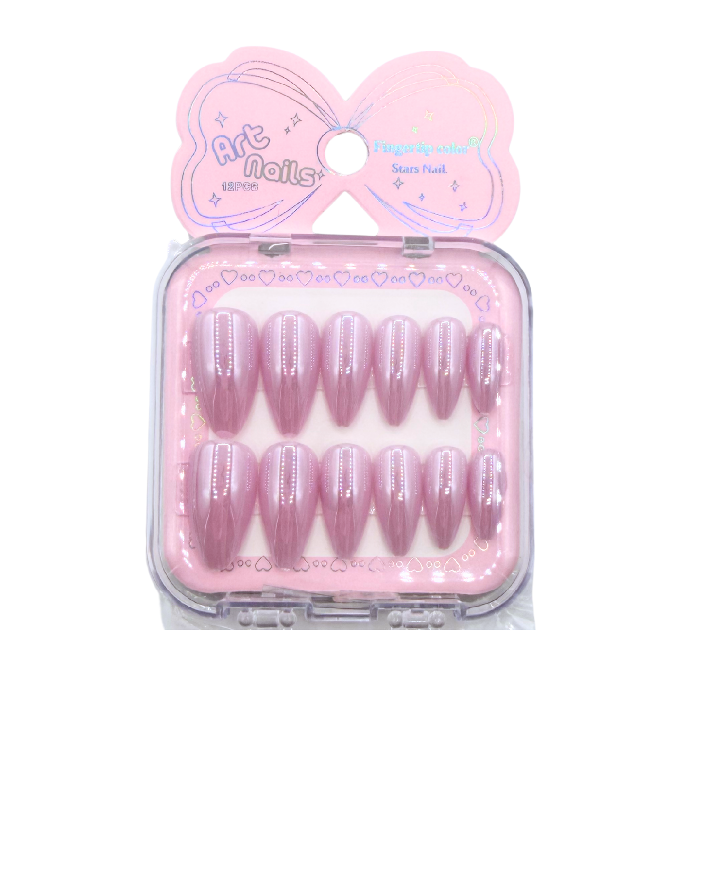 Stiletto Press-On Nails – Mirror Effect