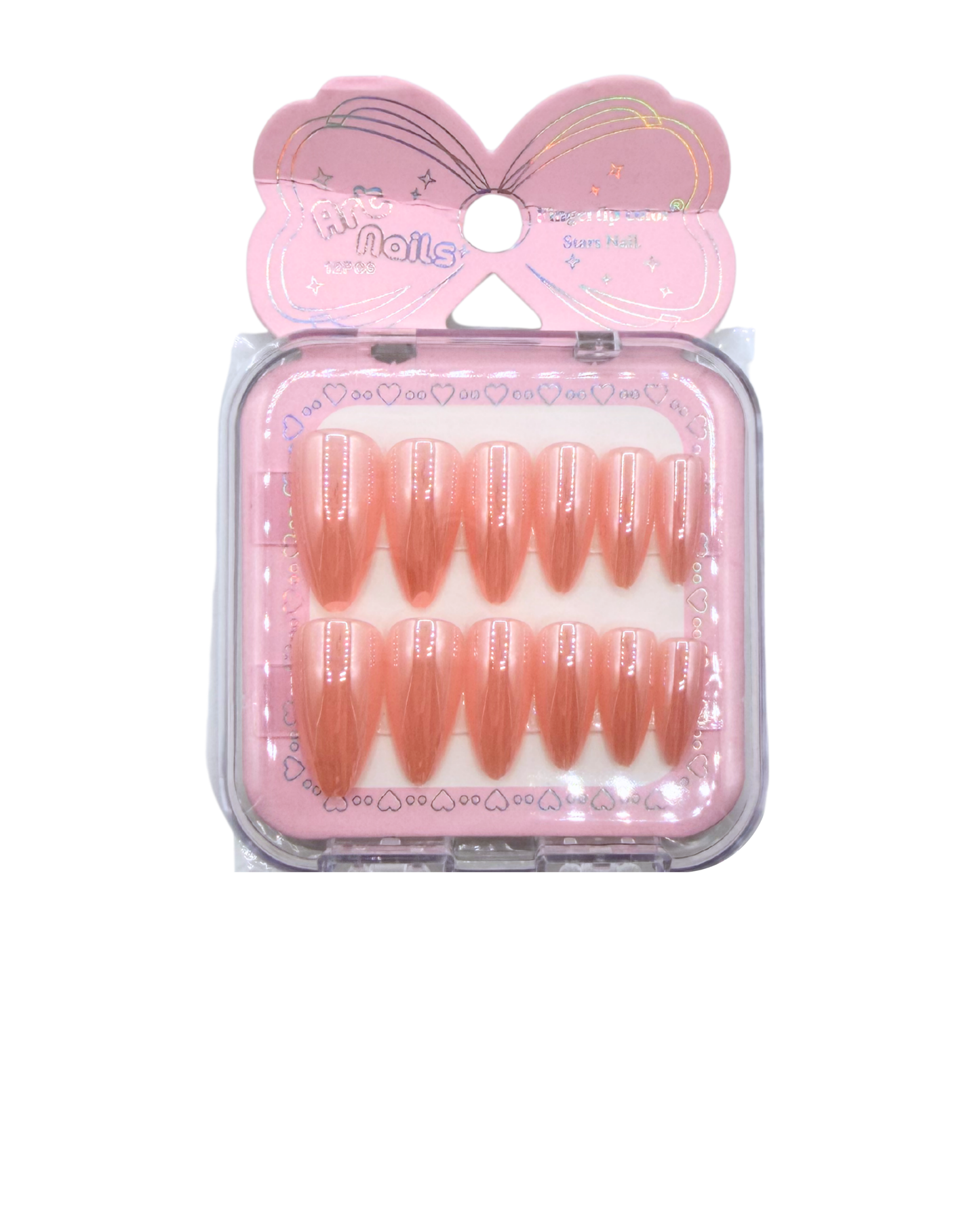 Stiletto Press-On Nails – Mirror Effect