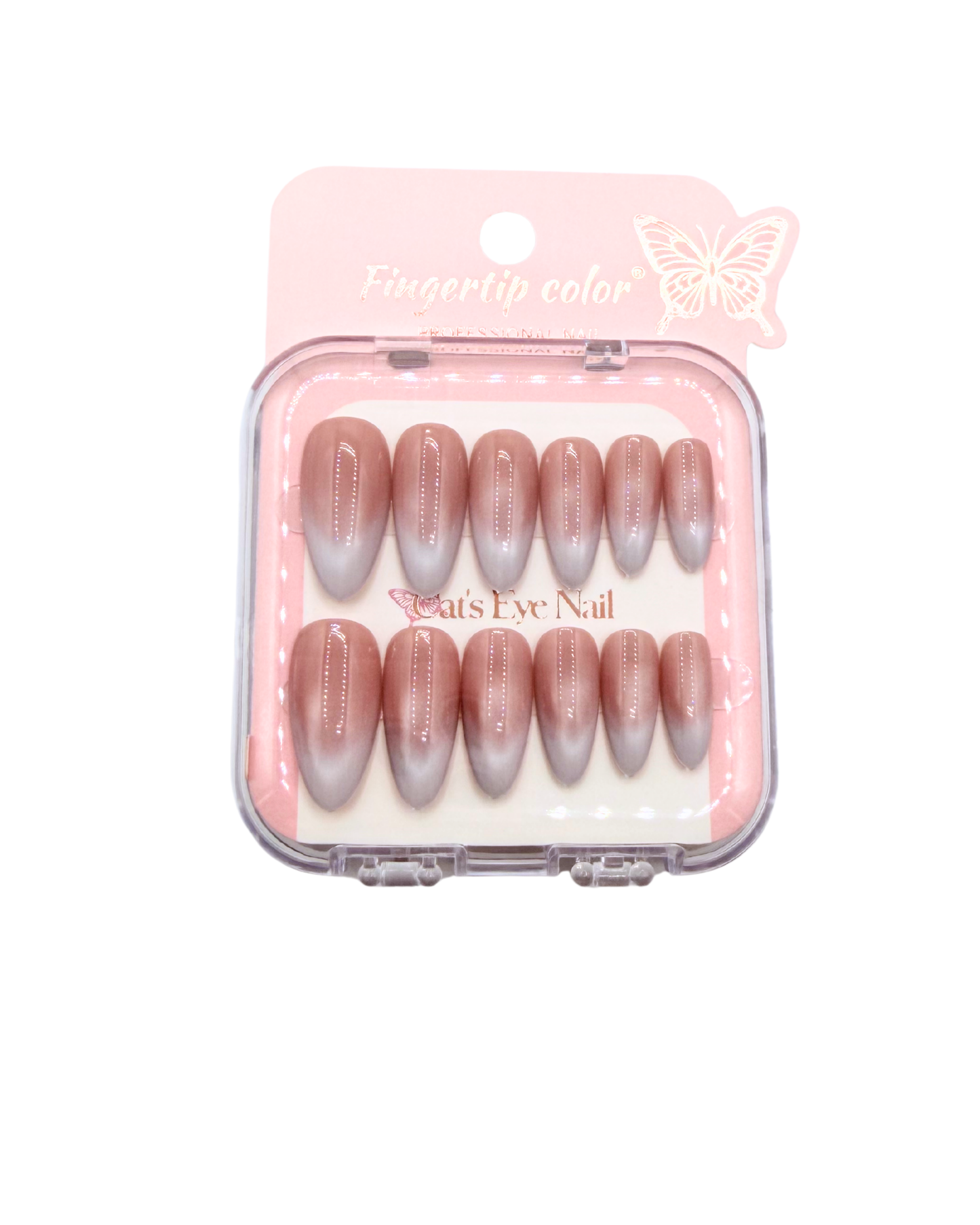 Elegant Stiletto French Tip Press-On Nails