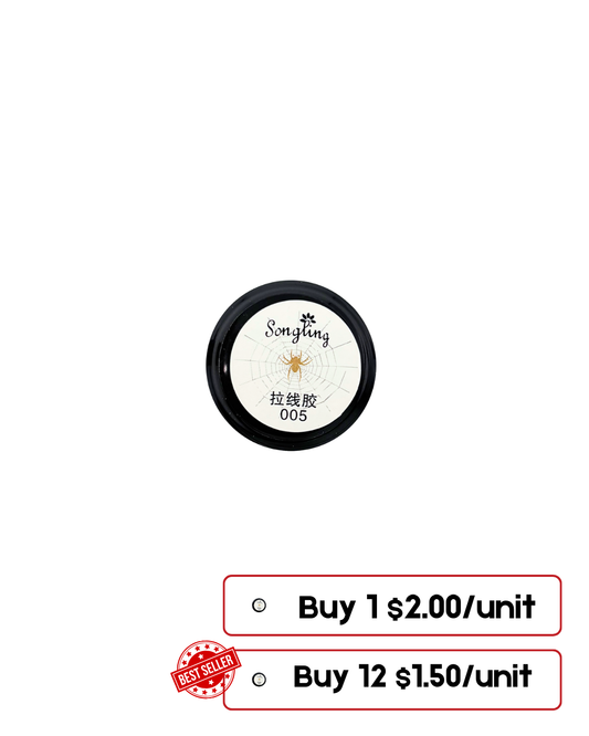 Nail Art Spider Effect