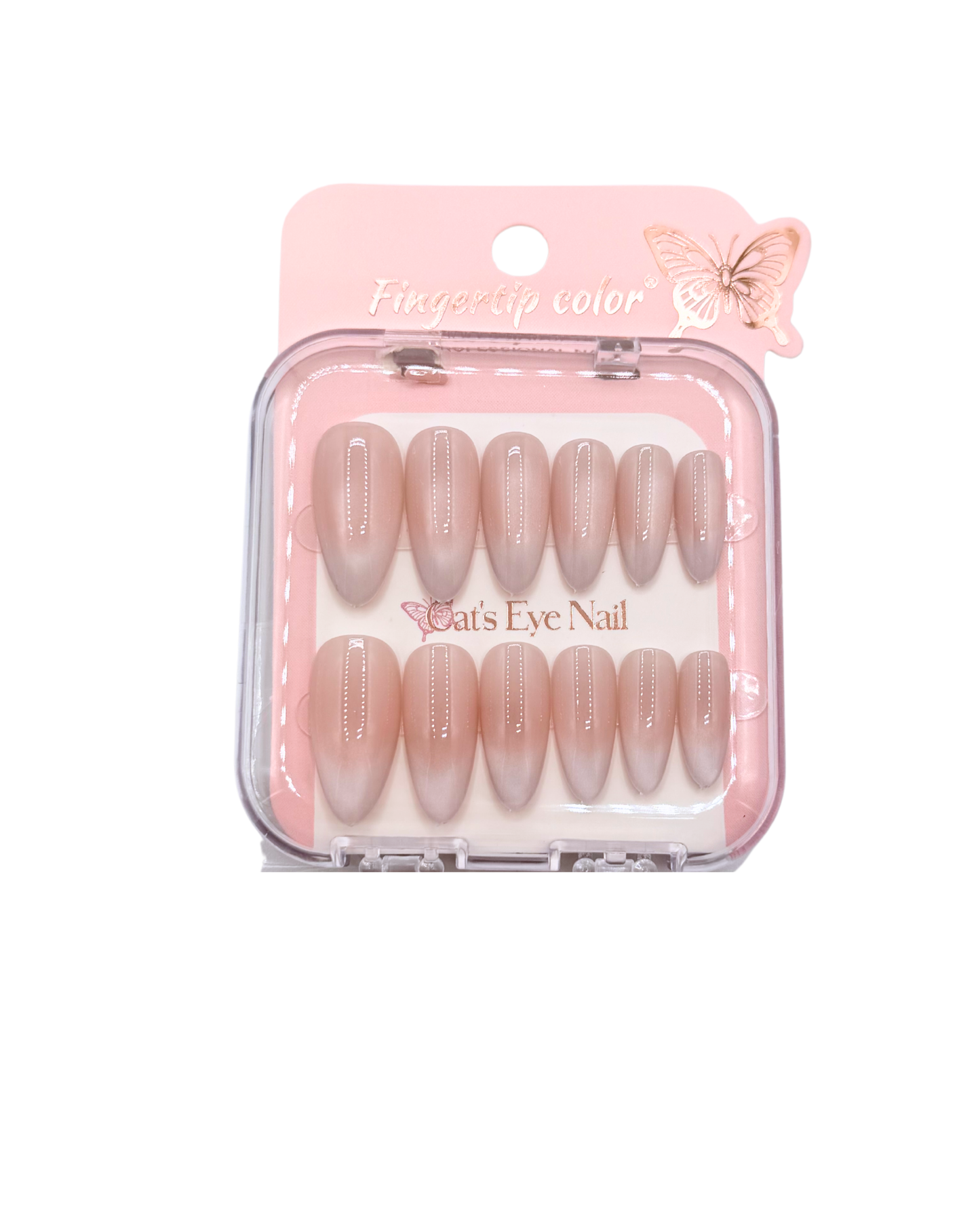 Elegant Stiletto French Tip Press-On Nails
