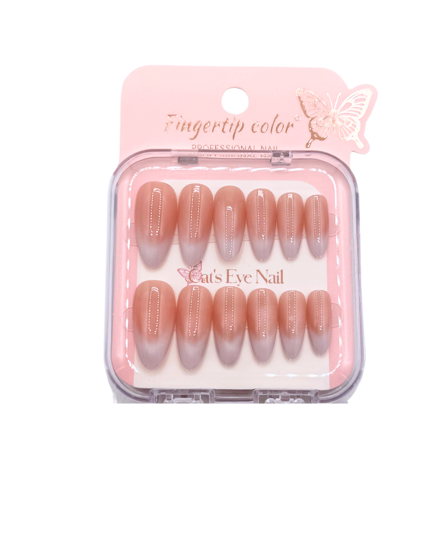 Elegant Stiletto French Tip Press-On Nails
