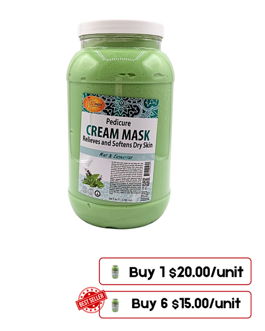 Pedicure Cream Mask – Relieves & Softens Dry Skin (Assorted Scents)