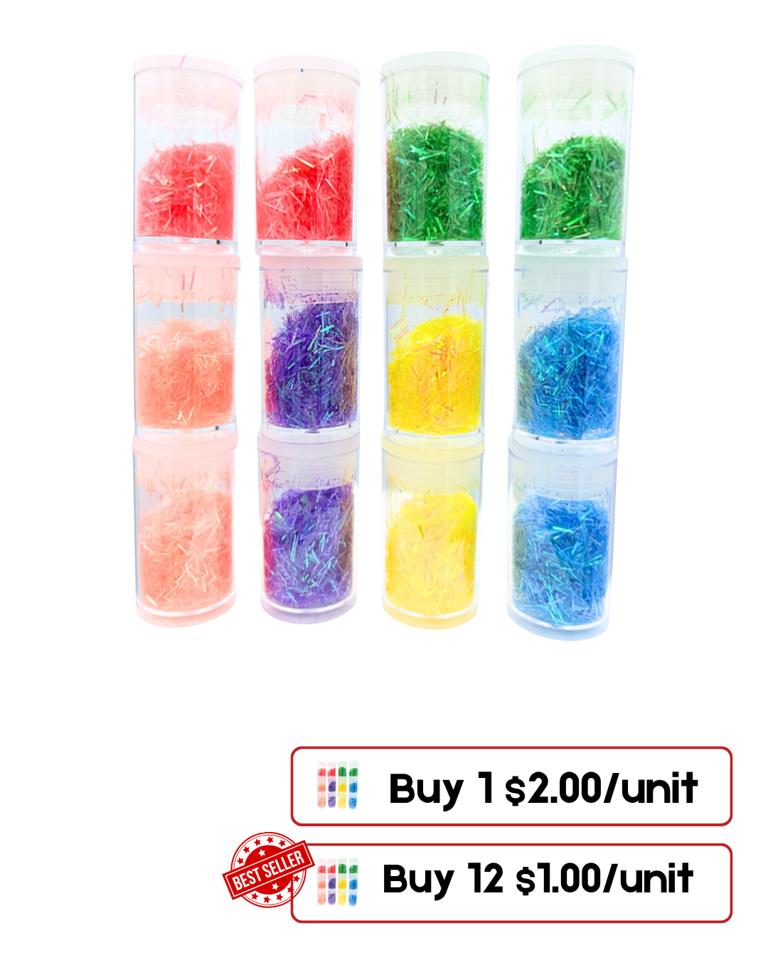 Large Encapsulated Nail Art Decorations – Stunning 3D Designs