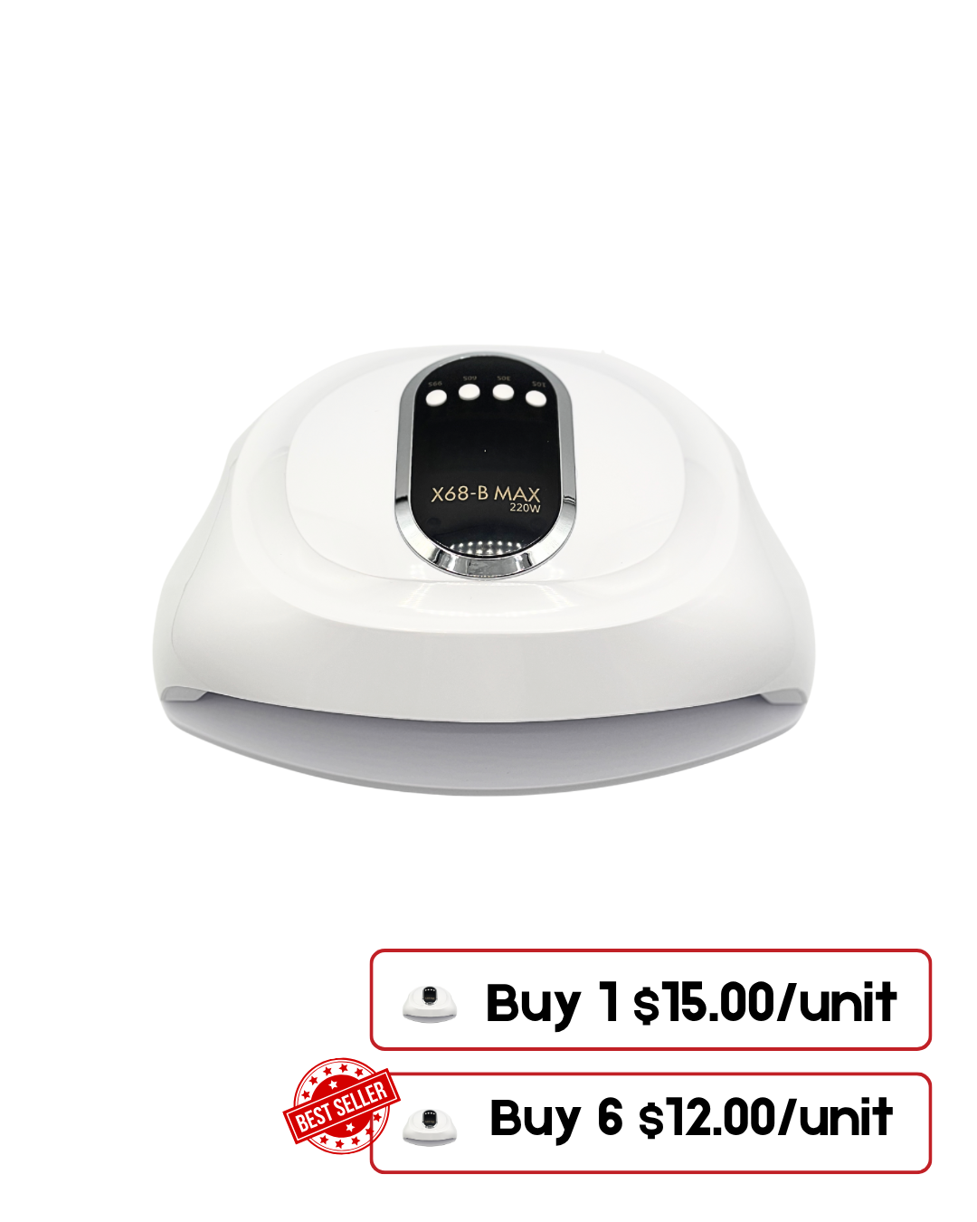 220 Watts Double Lamp