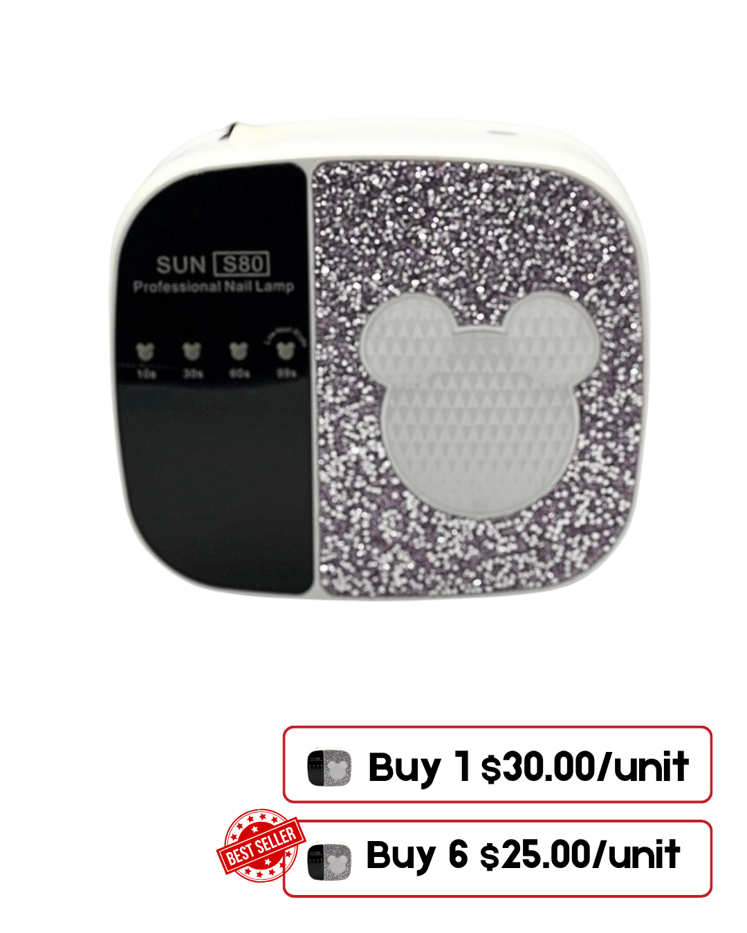 Bear  Shaped Led Lamp Rechargable 2in 1