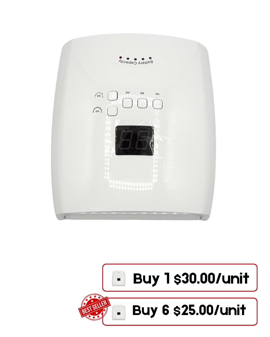 Rechargeable S10 Cordless Gel Nail Lamp