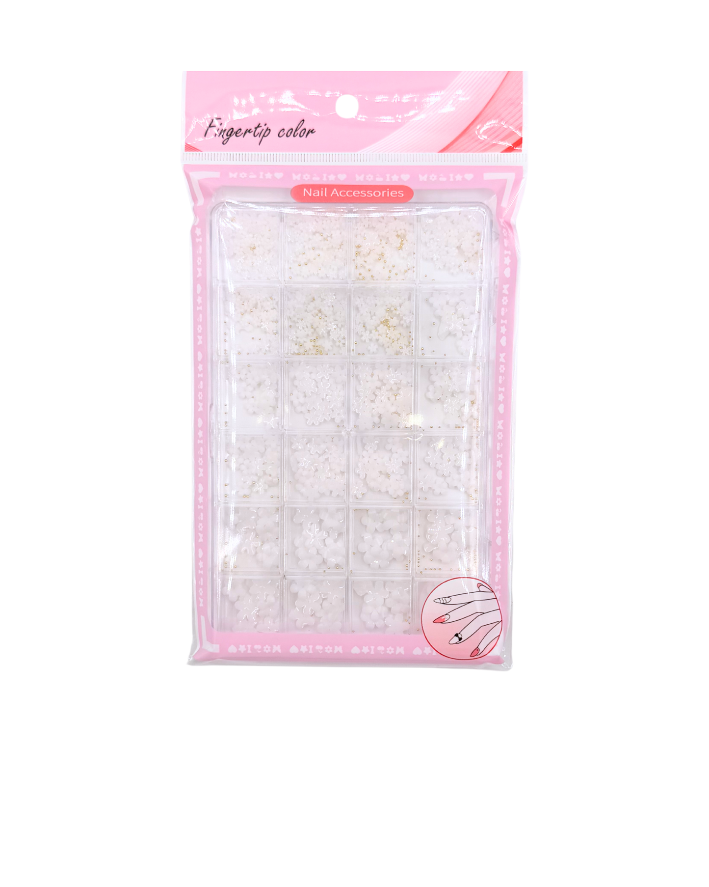 Nail Jewelry Decoration Set – Pearls, Stones, Flowers & Exotic 3D Nail Art Charms