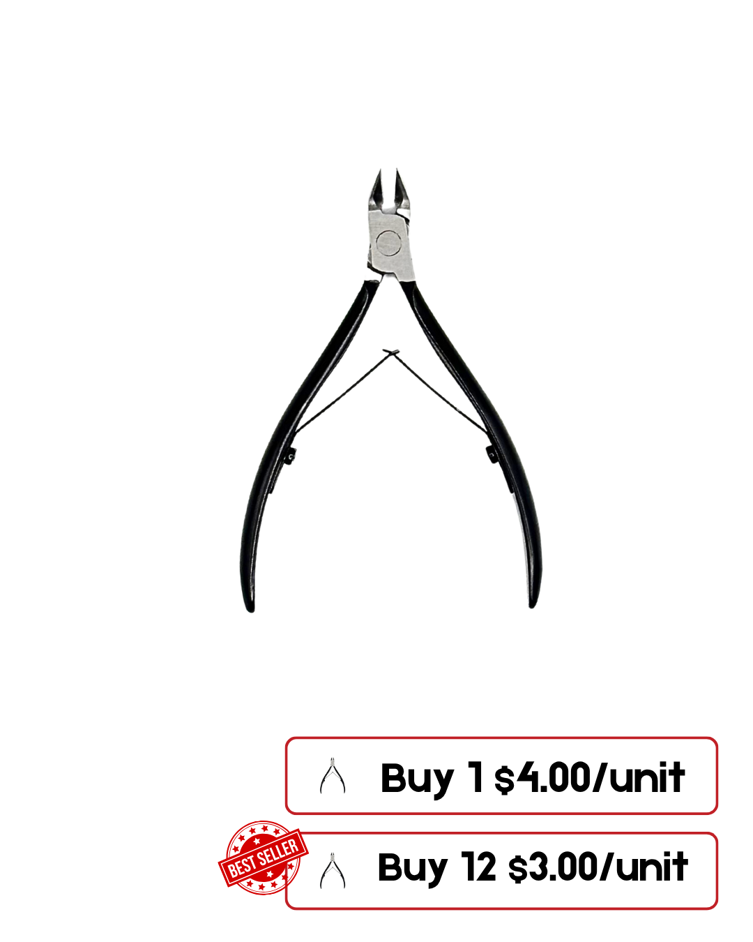 Professional Cuticle Nipper for Pedicure