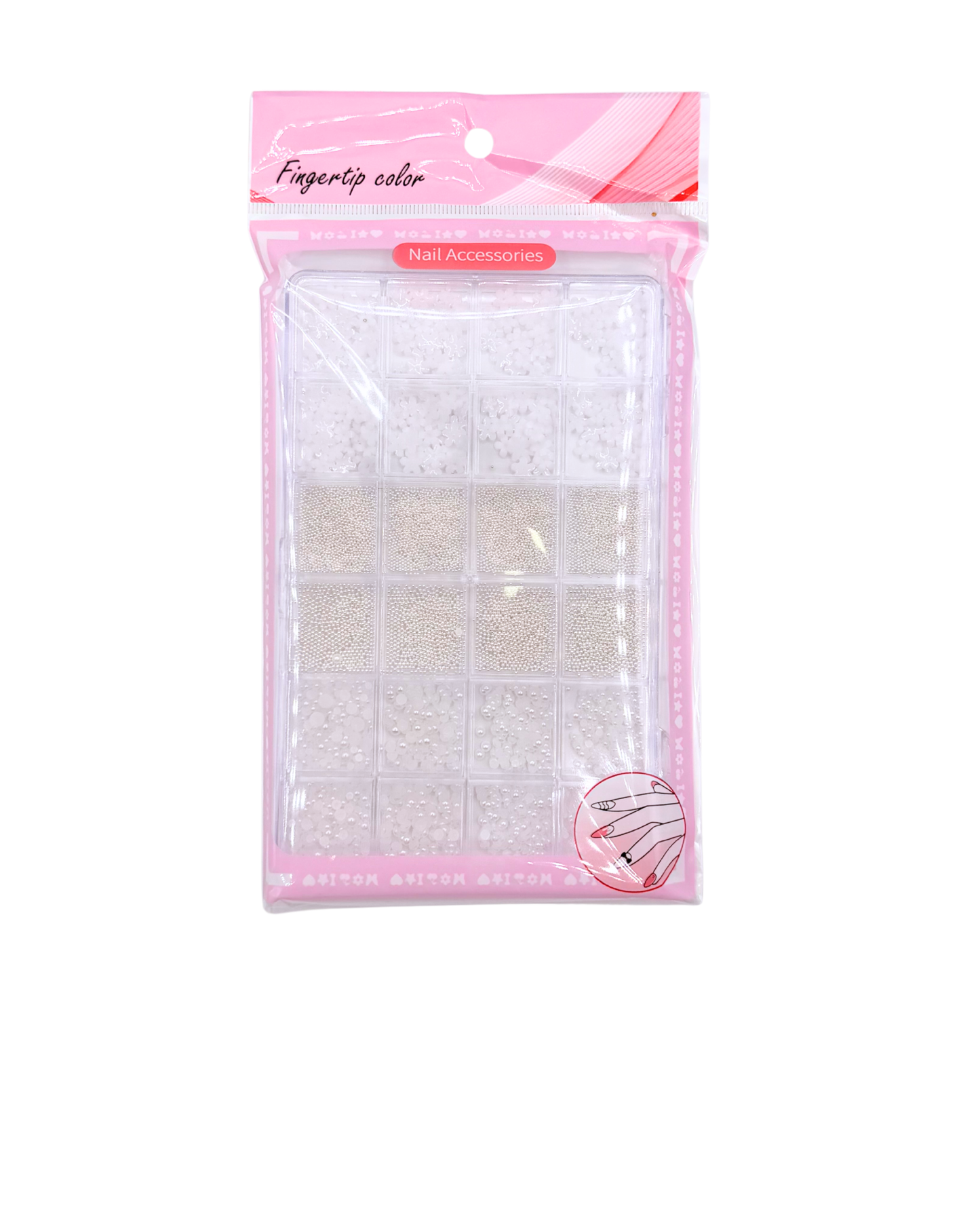 Nail Jewelry Decoration Set – Pearls, Stones, Flowers & Exotic 3D Nail Art Charms