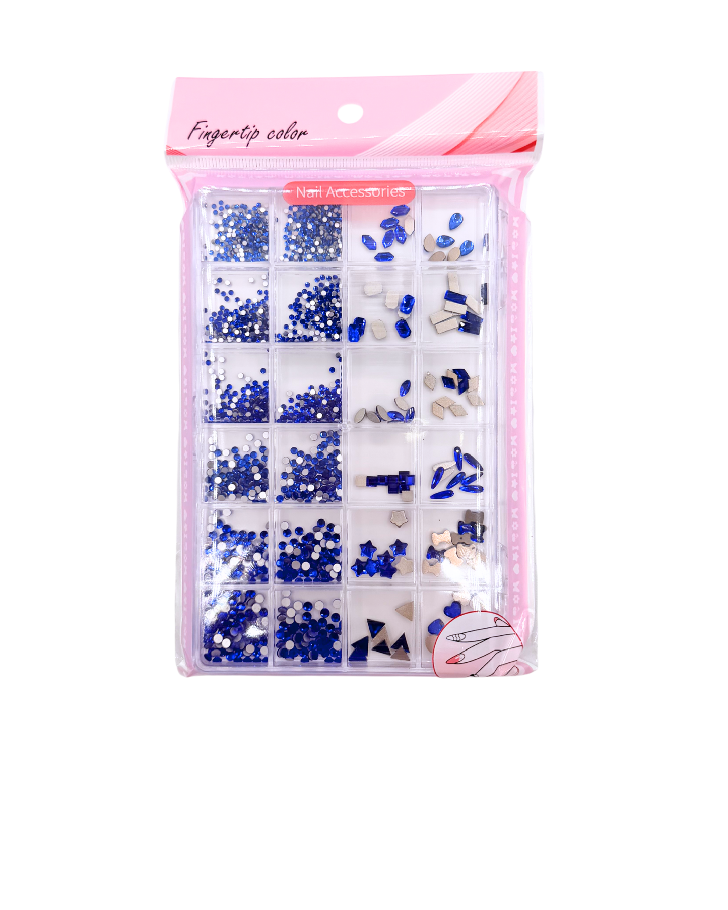 Nail Jewelry Decoration Set – Pearls, Stones, Flowers & Exotic 3D Nail Art Charms