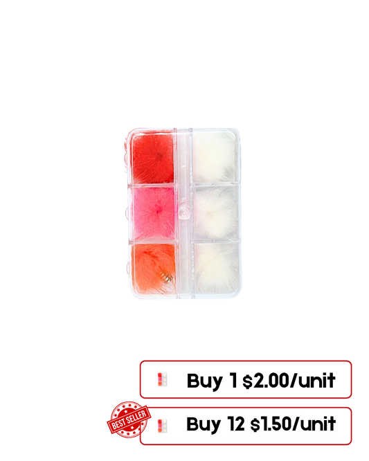 Nail Art Fuzzy Pom Poms