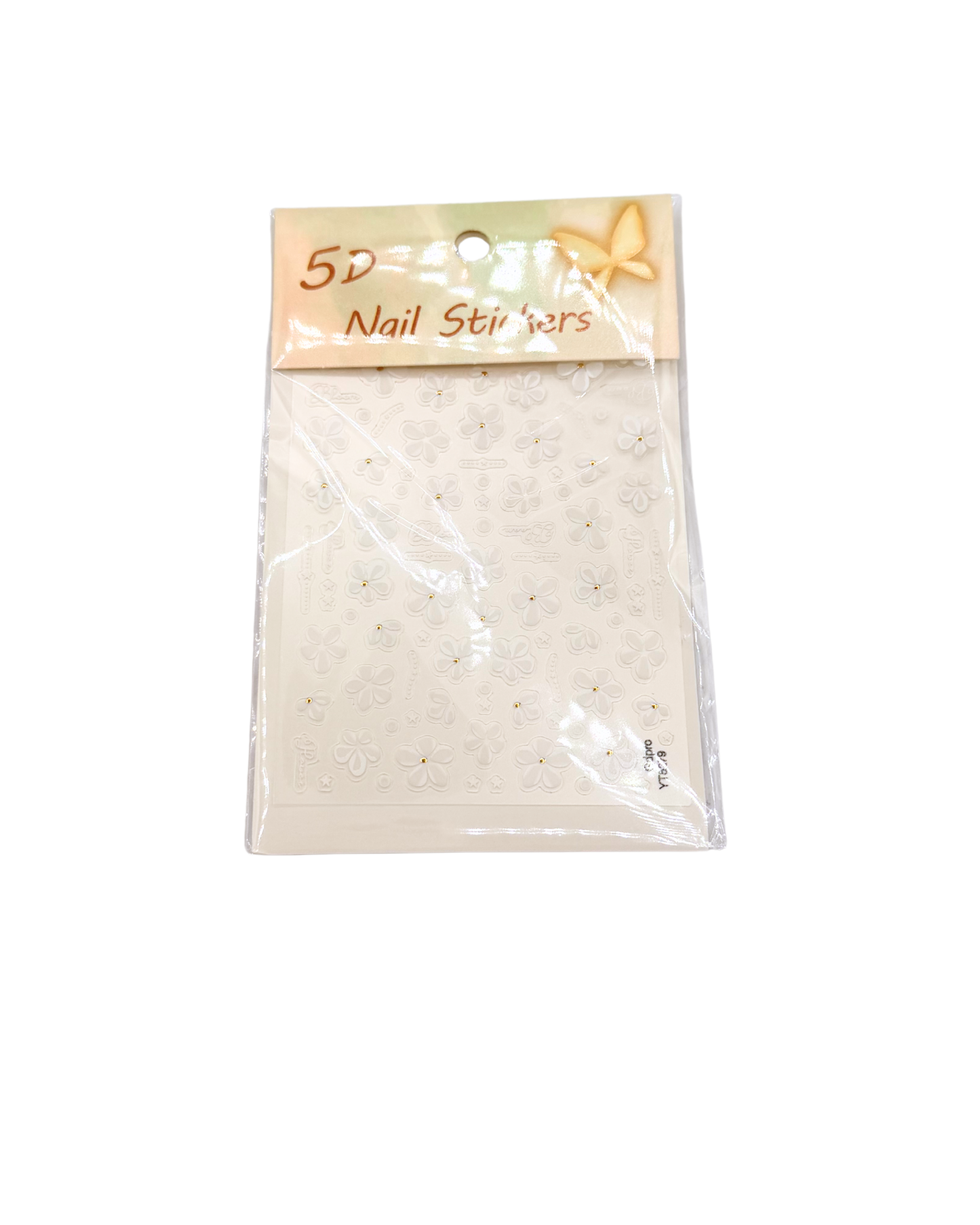 Summer Nail Stickers Set – Flowers, Stitch Designs & Mixed Nail Art Decals