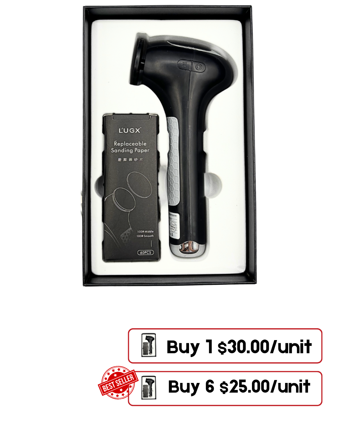 Lugx Electric Callus Remover