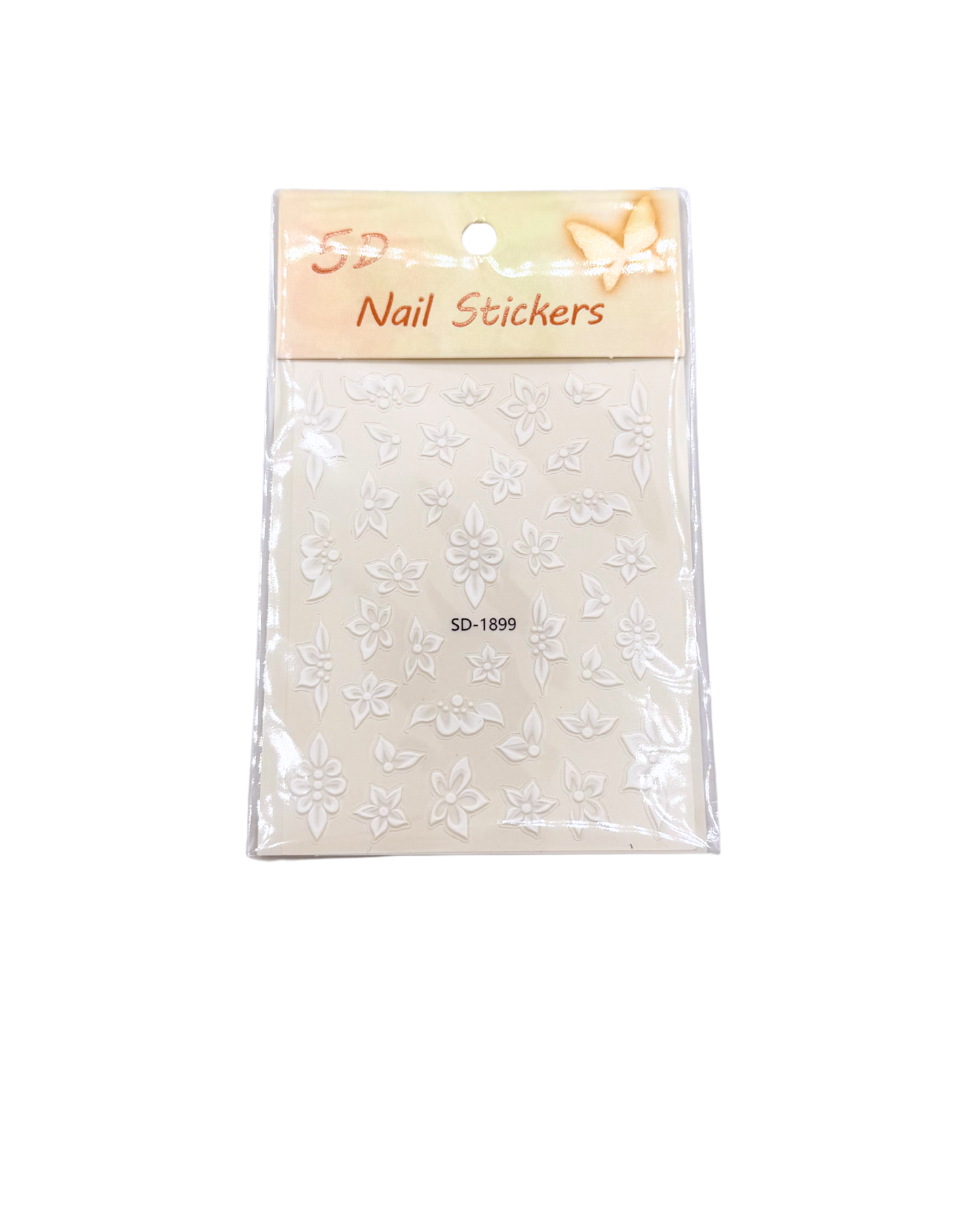 Summer Nail Stickers Set – Flowers, Stitch Designs & Mixed Nail Art Decals