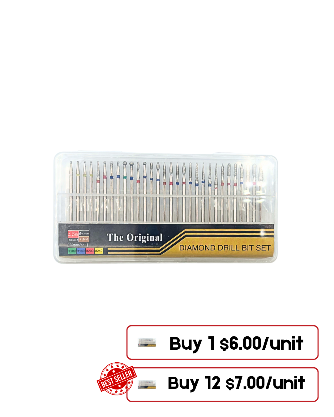 Diamond Drill Bit Set