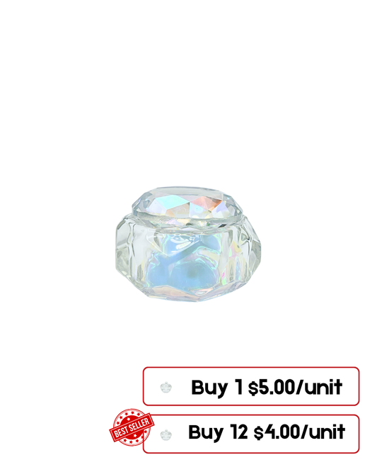 Iridescent Monomer Jar – Stylish & Functional
