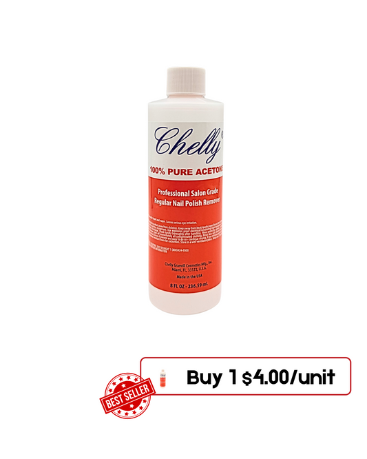Acetona Chelly – 8 oz & 4 oz