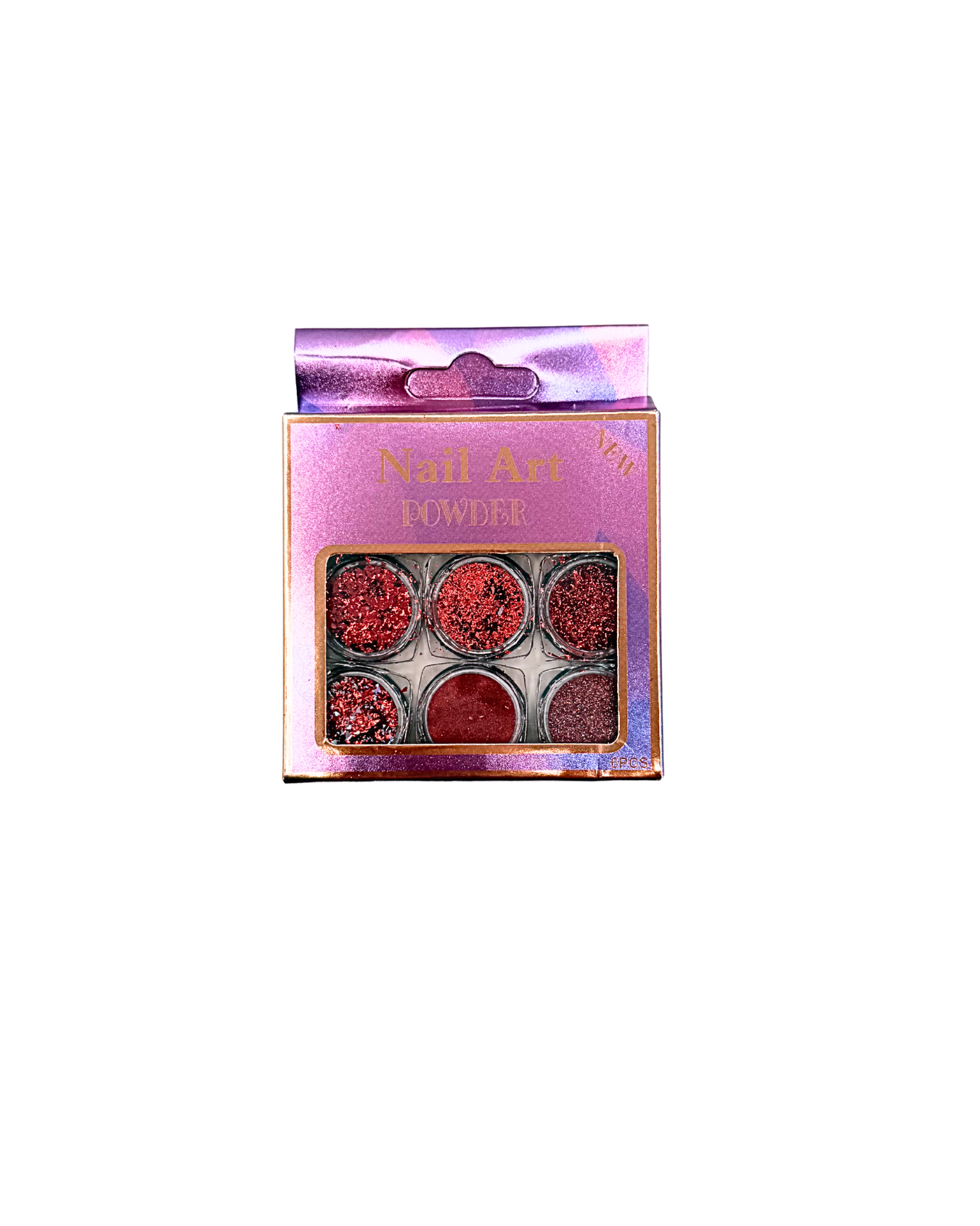 Mix 6 Effects Powder – Versatile Nail Art Pigment Set