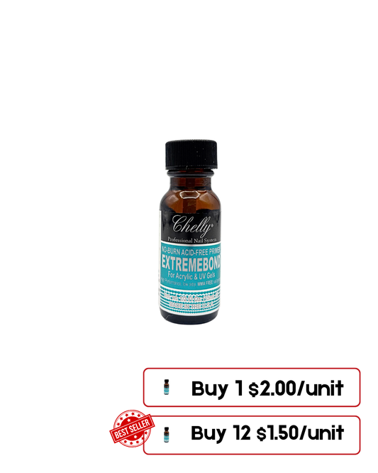 Chelly Nail Primer – ½ Oz & 1 Oz