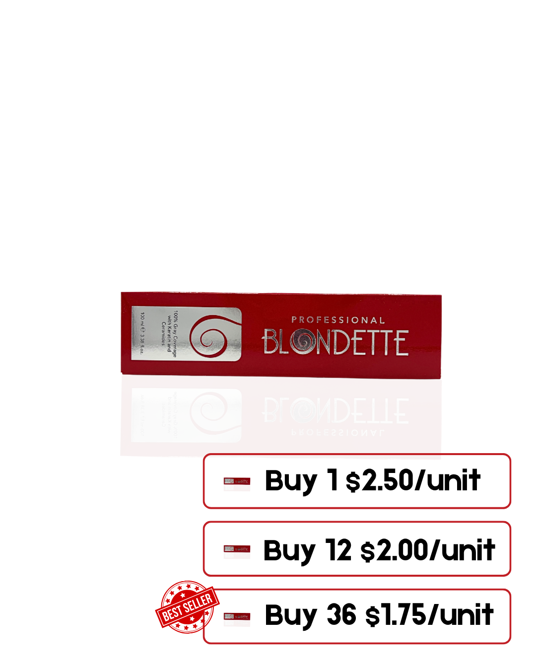 Blondette Professional Permanent Hair Color (Tintes)