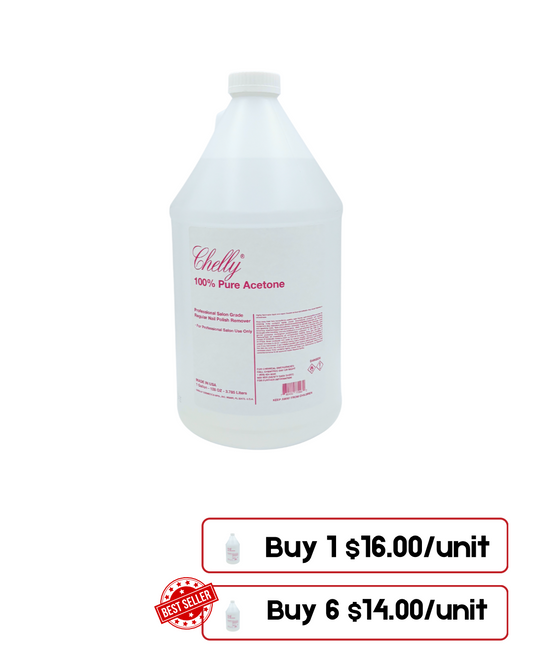 Chelly 100% Pure Acetone – 1 Gallon
