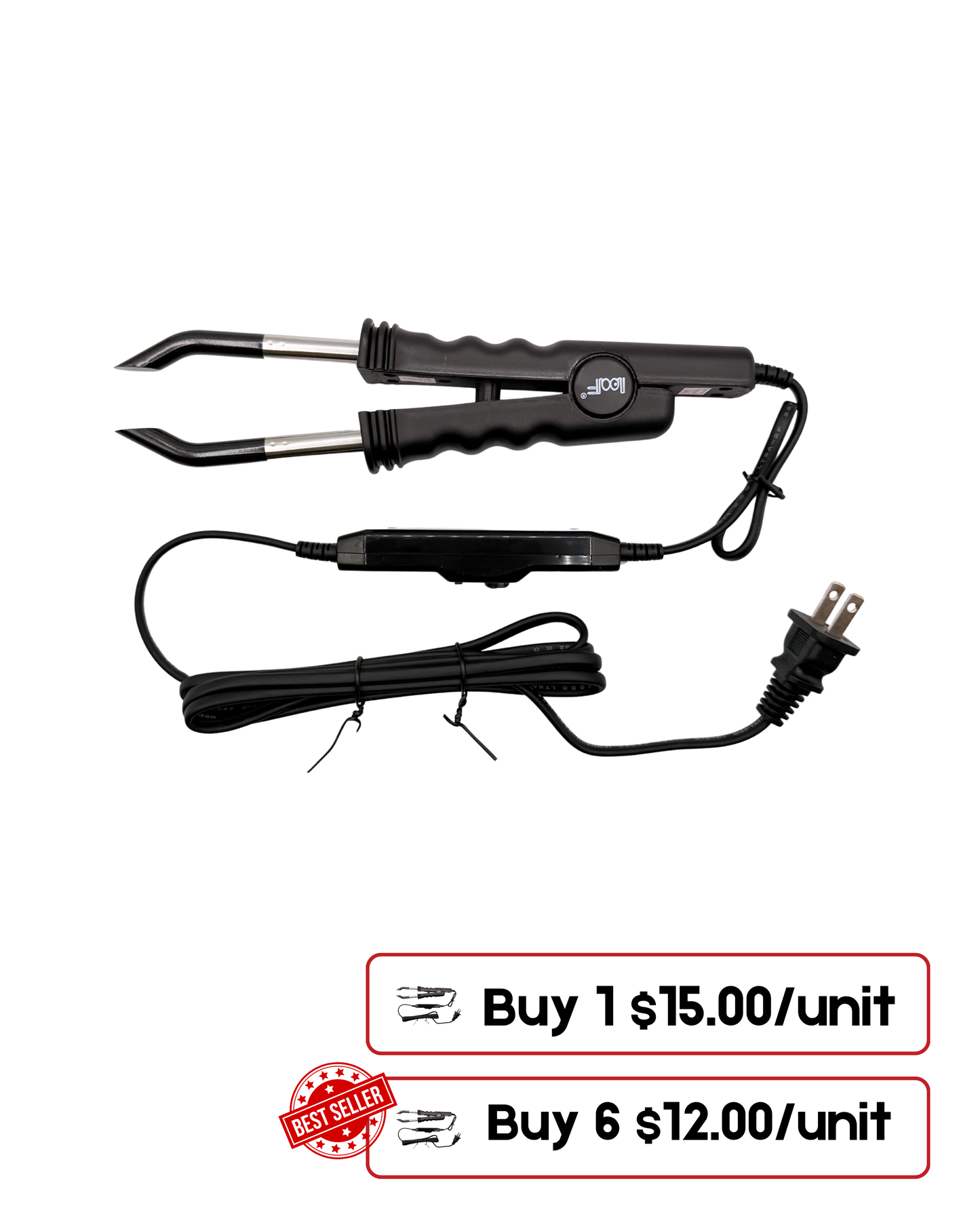 Hair Extension Fusion Iron – Professional Heat Connector Tool