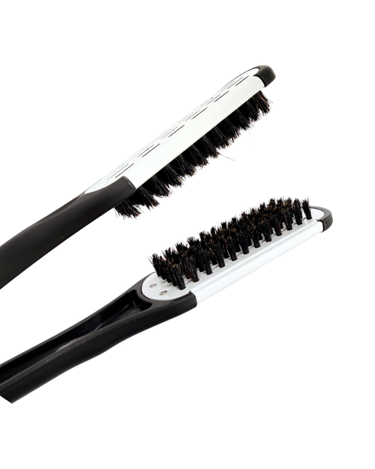 Hair Styling Brush for Straightening – Manual Blowout & Smoothing Brush