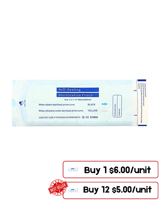 Sterilization Pouches for Nail Tools – 200 Units