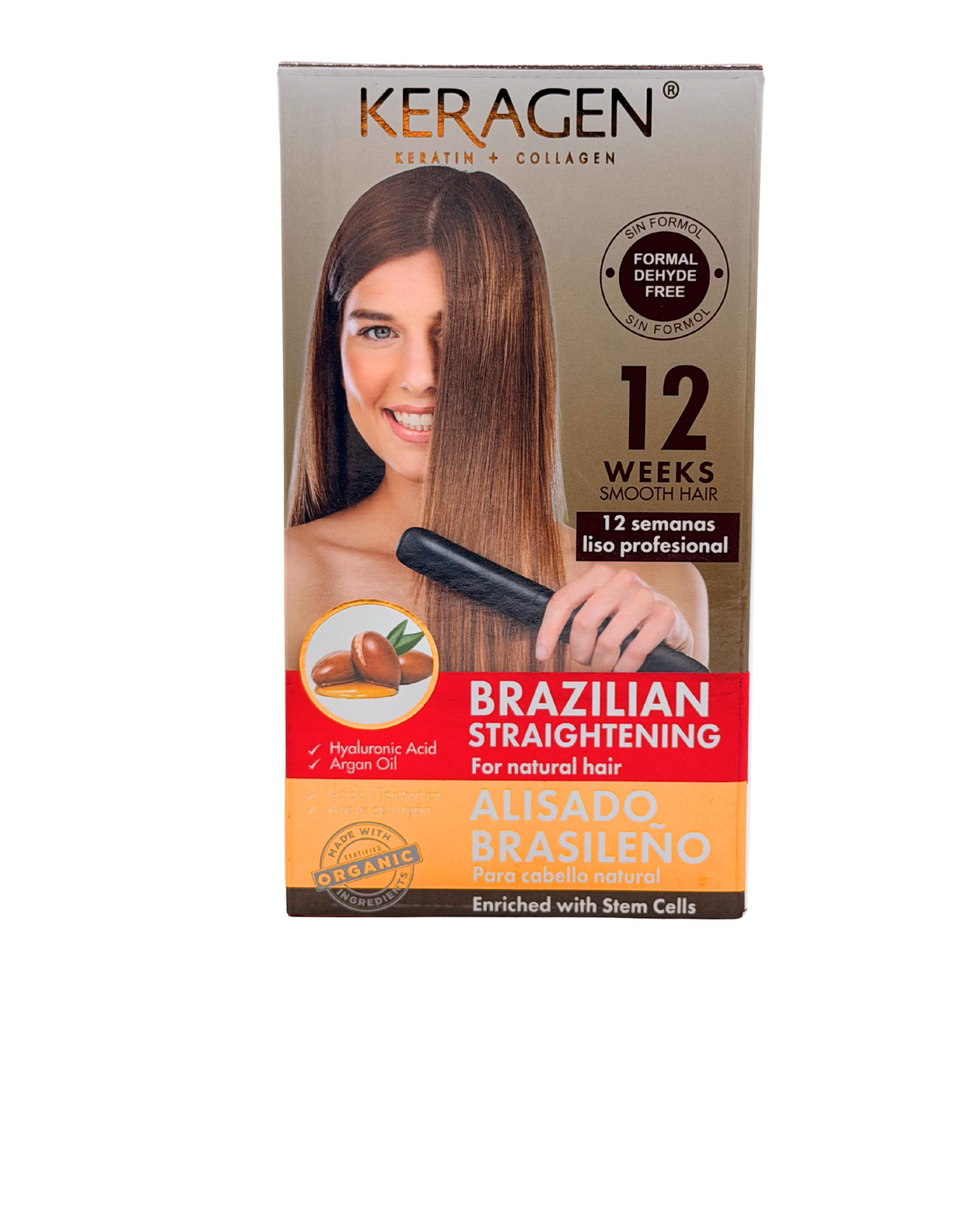Keratin Treatment Kit with Argan Oil – Personal Size
