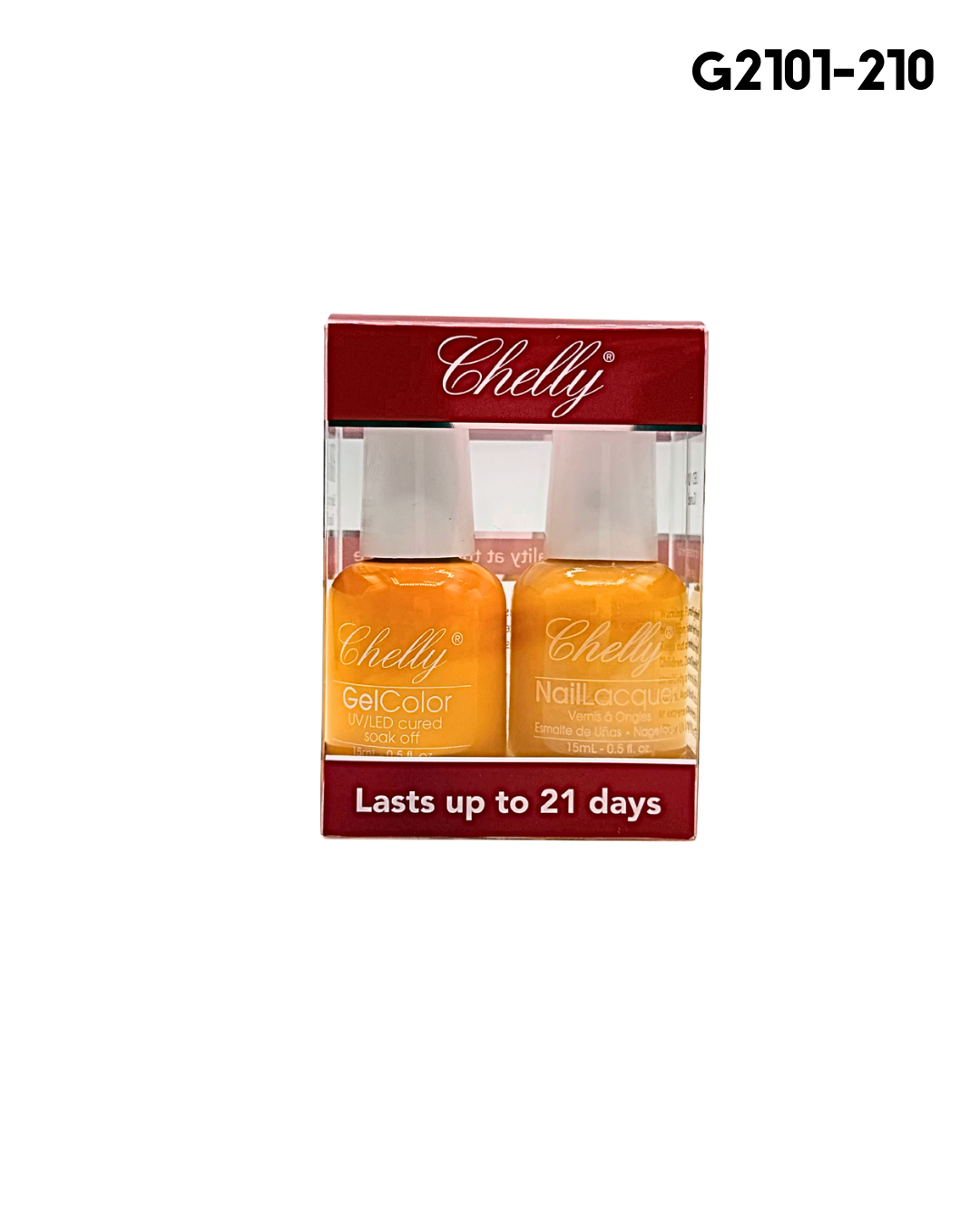 Chelly Gel & Regular Nail Polish Duo 15 Ml