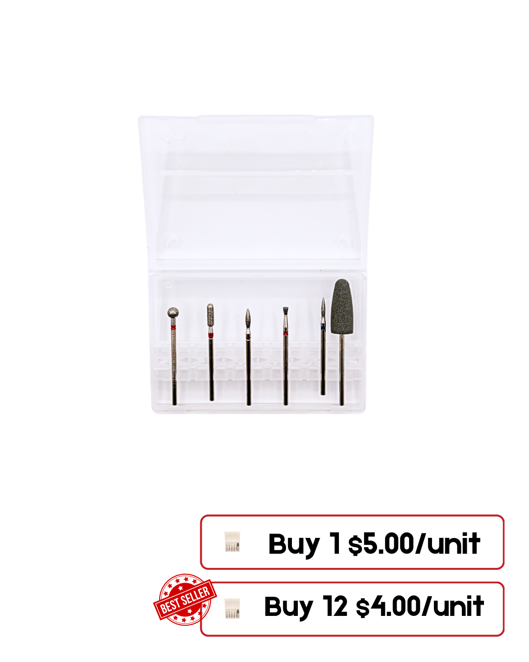 Brocas Finas Para Manicura Rusa