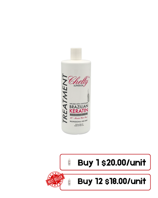 Chelly Superior Chocolate Keratin – 32 Oz