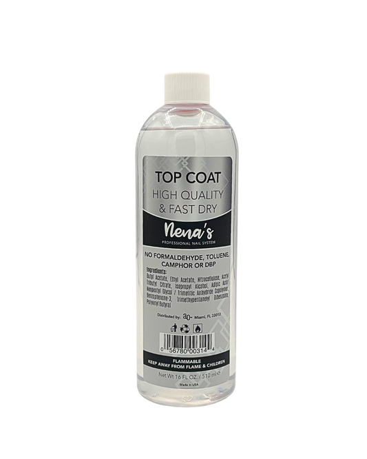 Nena´s Nails Top Coat Regular 16 Oz