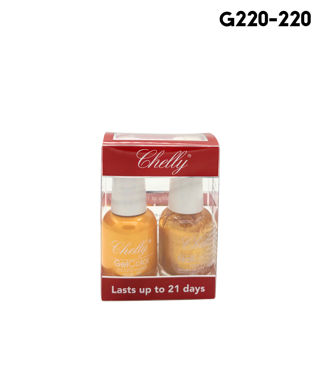 Chelly Gel & Regular Nail Polish Duo 15 Ml