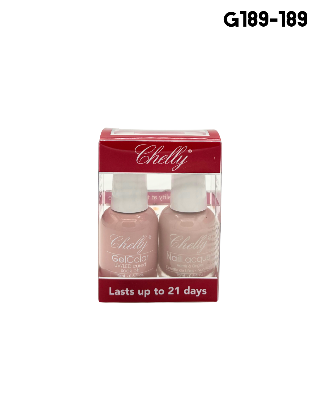 Chelly Gel & Regular Nail Polish Duo 15 Ml