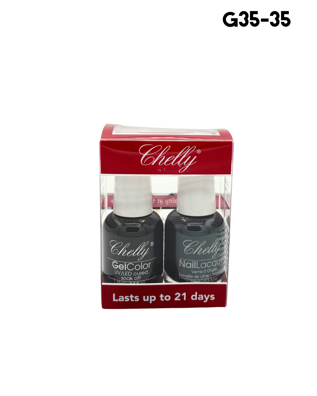 Chelly Gel & Regular Nail Polish Duo 15 Ml