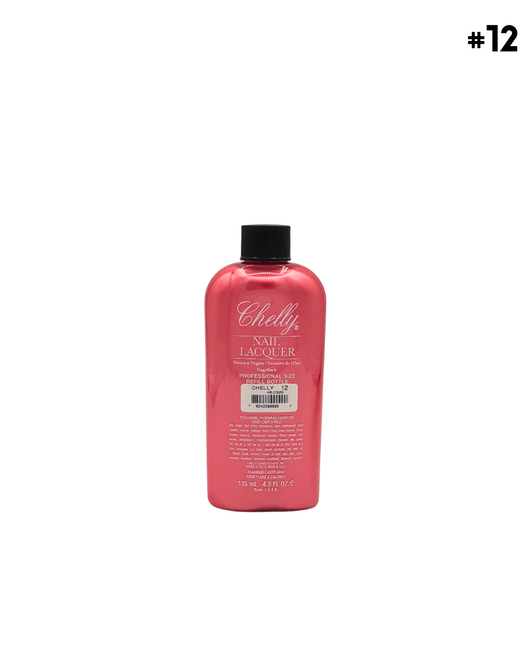 Chelly Regular Nail Polish 4.5 Oz 33 Colors