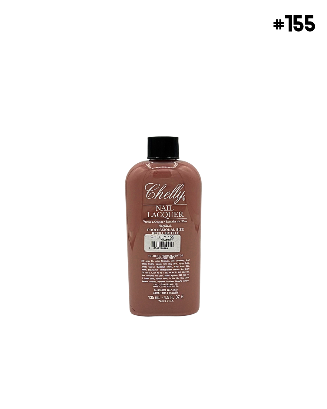 Chelly Regular Nail Polish 4.5 Oz 33 Colors